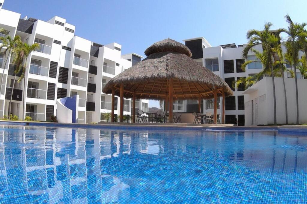 Cachito De Cielo, Departamento De Lujo 2 Habitaciones Y Alberca Manzanillo Exterior foto